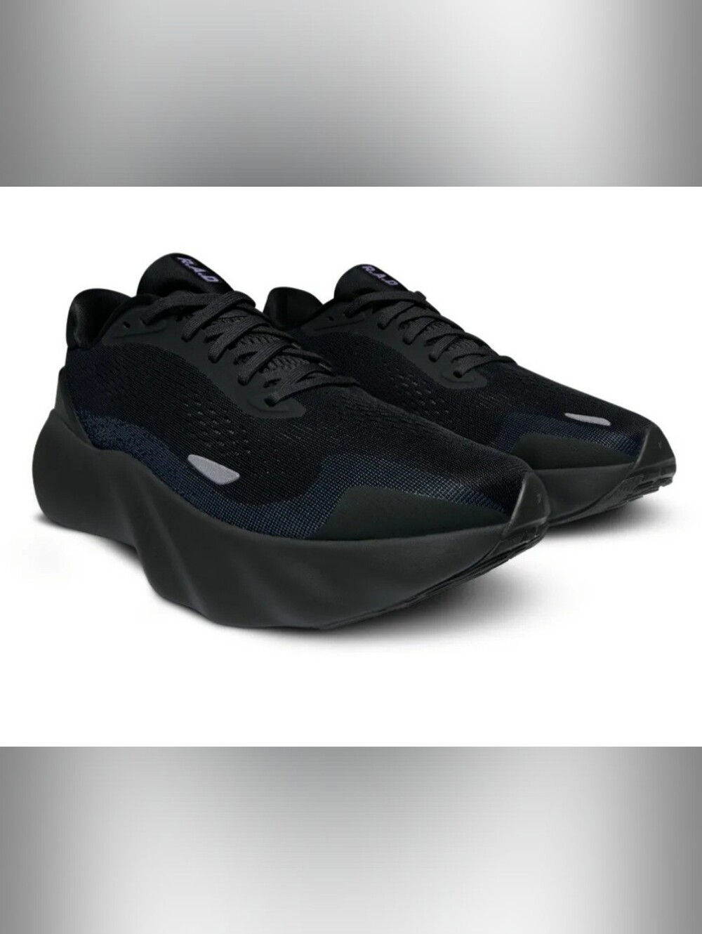 RAD Mallow Triple Black Sneakers Size 10